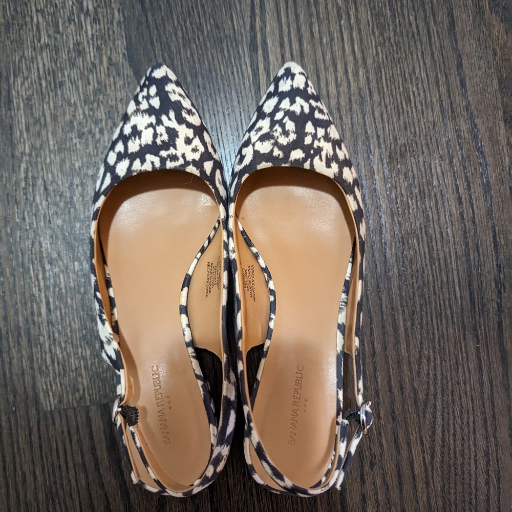 Sling back shoes